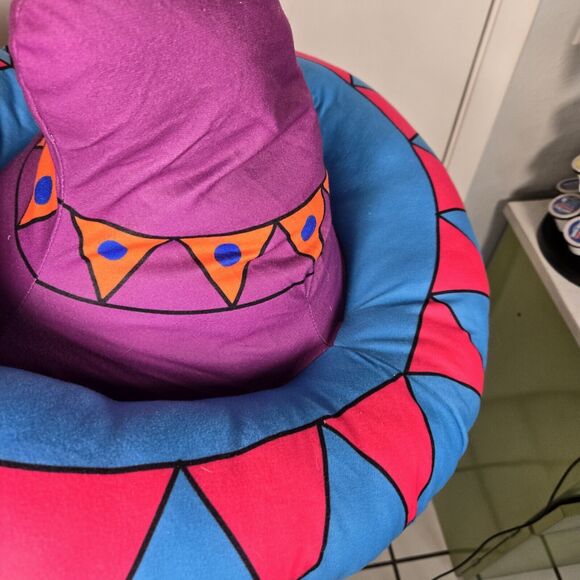 VTG Plush Neon Orange Jalapeño Caliente Toy Factory Mr. Pepper Esa Sombrero 36” - Picture 9 of 11